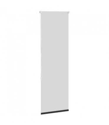 vidaXL Roller Blind Blackout Black 50x150 cm Fabric Width 45.7 cm Polyester