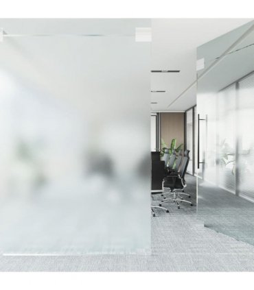 vidaXL Window Film Static Frosted Grey 60x500 cm PVC
