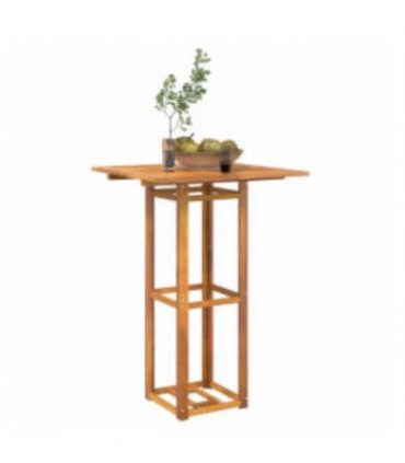 vidaXL Bistro Table 75x75x110 cm Solid Wood Acacia
