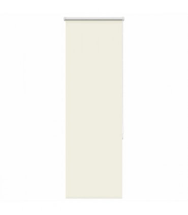 vidaXL Roller Blind Blackout Off White 40x175 cm Fabric Width 35.7 cm Polyester