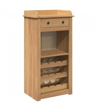 vidaXL Wine Cabinet PANAMA 57x40x111.5 cm Solid Wood Pine