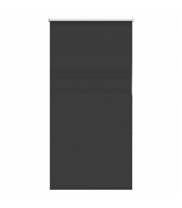 vidaXL Roller Blind Blackout Black 70x150 cm Fabric Width 65.7 cm Polyester