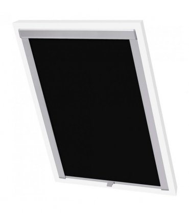 vidaXL Blackout Roller Blinds Black P06/406 GGL and GGU