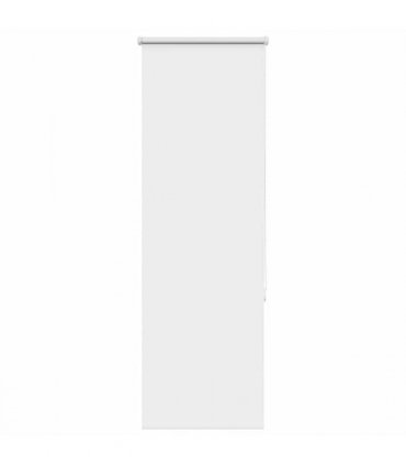 vidaXL Roller Blind Blackout White 50x175 cm Fabric Width 45.7 cm Polyester