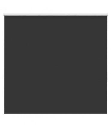 vidaXL Roller Blind Blackout Black 150x130 cm Fabric Width 146.6 cm Polyester