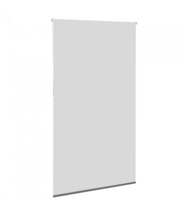 vidaXL Roller Blind Blackout Grey 120x230 cm Fabric Width 116.6 cm Polyester