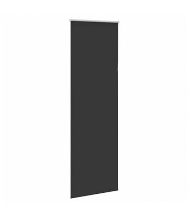vidaXL Roller Blind Blackout Black 75x230 cm Fabric Width 70.7 cm Polyester