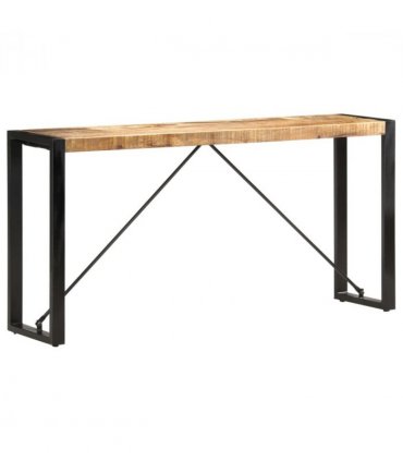 vidaXL Console Table 150x35x76 cm Solid Mango Wood