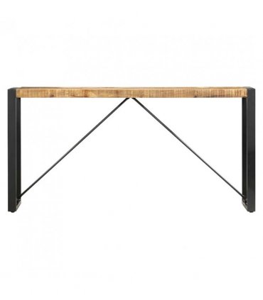 vidaXL Console Table 150x35x76 cm Solid Mango Wood
