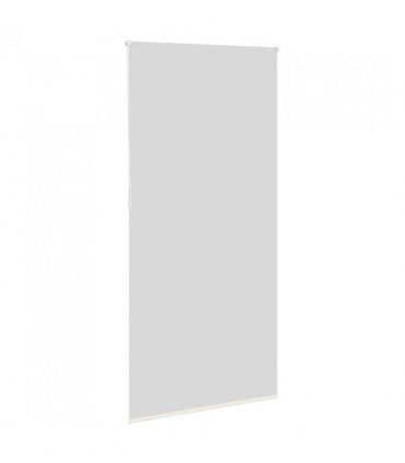 vidaXL Roller Blind Blackout Off White 90x210 cm Fabric Width 85.7 cm Polyester