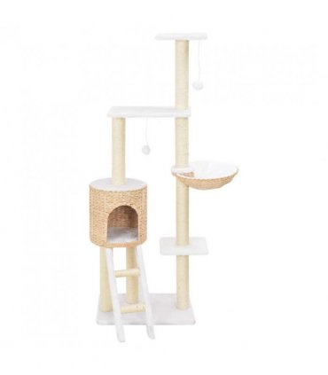 vidaXL Cat Tree with Sisal Scratching Post Seagrass