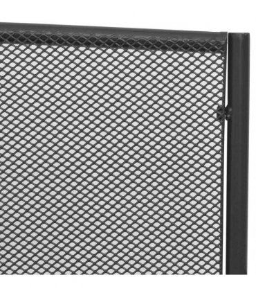 vidaXL Garden Bench | Anthracite | E-coated powder-coated steel | Medium