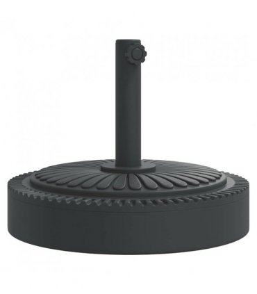 vidaXL Parasol Base for Ø38 / 48 mm Poles 25 kg Round