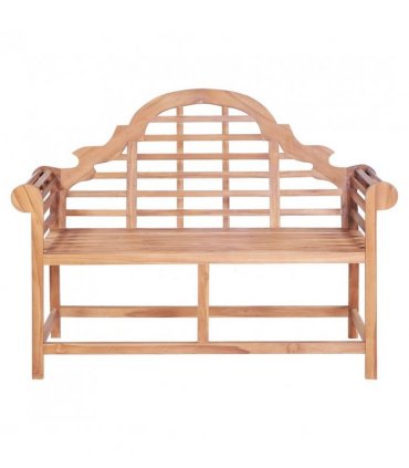 vidaXL Garden Bench 127x58.5x92.5 cm Solid Wood Teak