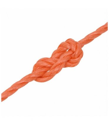 vidaXL Work Rope Orange 6 mm 250 m Polypropylene