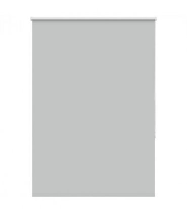 vidaXL Roller Blind Blackout Light Grey 90x175 cm Fabric Width 85.7 cm Polyester
