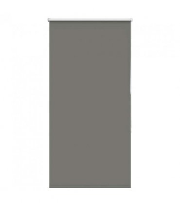 vidaXL Roller Blind Blackout Grey 70x130 cm Fabric Width 65.7 cm Polyester