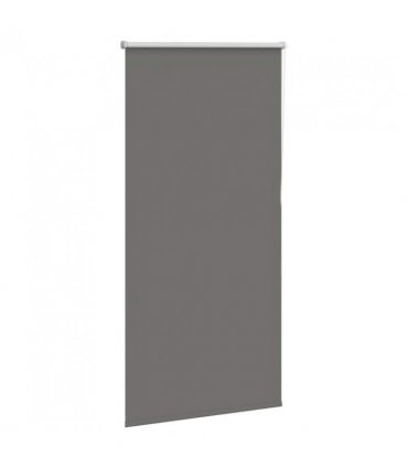 vidaXL Roller Blind Blackout Grey 70x130 cm Fabric Width 65.7 cm Polyester