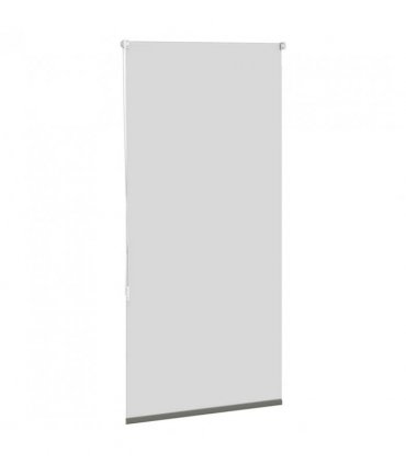 vidaXL Roller Blind Blackout Grey 70x130 cm Fabric Width 65.7 cm Polyester