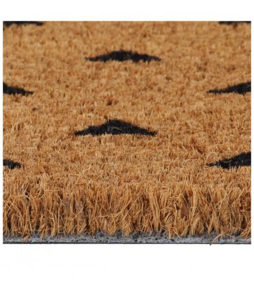 vidaXL Door Mat Natural 45x75 cm Tufted Coir