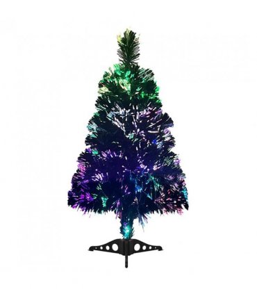vidaXL Artificial Christmas Tree Fibre Optic 64 cm Green