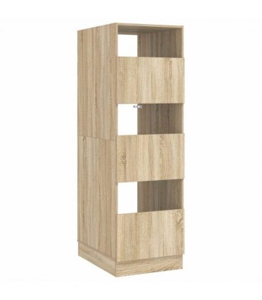 vidaXL Laundry Cabinet Sonoma 50 x 68 x 162 cm Engineered wood