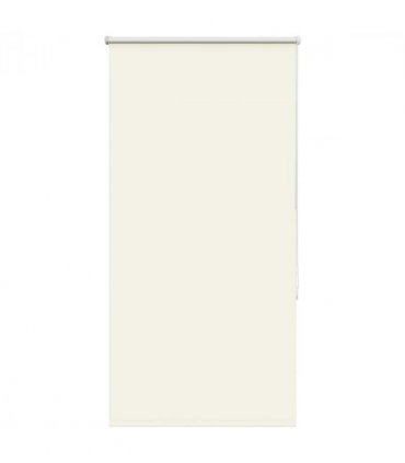 vidaXL Roller Blind Blackout Off White 70x150 cm Fabric Width 65.7 cm Polyester