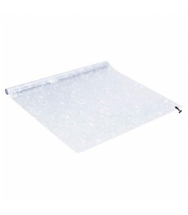 vidaXL Static Window Film Flowers Pattern 90 x 500 cm PVC