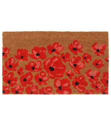 vidaXL Door Mat Natural 45x75 cm Tufted Coir