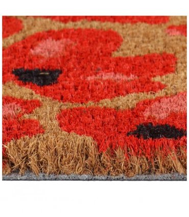 vidaXL Door Mat Natural 45x75 cm Tufted Coir