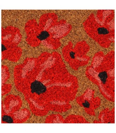 vidaXL Door Mat Natural 45x75 cm Tufted Coir