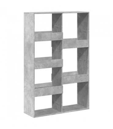 vidaXL Bookcase Concrete Grey 100x33x155.5 cm Engineered Wood