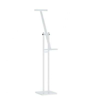 vidaXL Trade Show Displays White 26.5 x 26.5 x 150 cm Steel