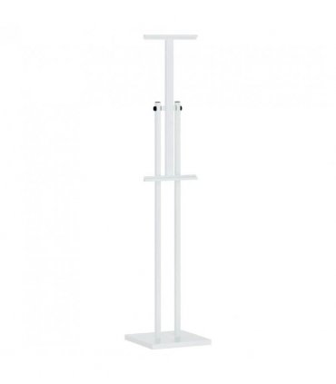 vidaXL Trade Show Displays White 26.5 x 26.5 x 150 cm Steel
