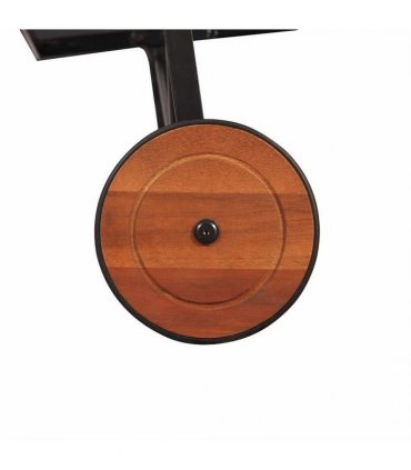 vidaXL Sun Lounger | Brown | Solid Acacia wood, Steel | Standard