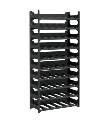 vidaXL Wine Rack for 60 Bottles PP Stackable