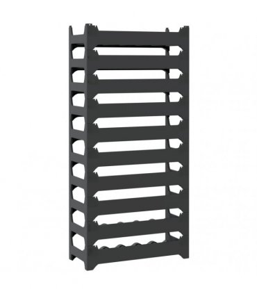 vidaXL Wine Rack for 60 Bottles PP Stackable