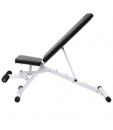 vidaXL Workout Bench with Barbell and Dumbbell Set 60.5 kg