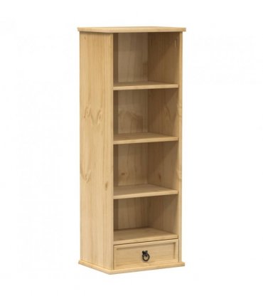 vidaXL CD Cabinet Corona 40x30x110 cm Solid Wood Pine