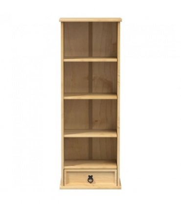 vidaXL CD Cabinet Corona 40x30x110 cm Solid Wood Pine