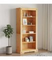 vidaXL 5-Tier Bookcase Mexican Pine Corona Range 80x40x170 cm