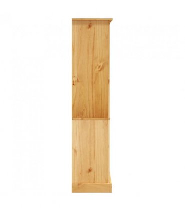 vidaXL 5-Tier Bookcase Mexican Pine Corona Range 80x40x170 cm