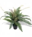 vidaXL Artificial Fern Plant with Pot 60 cm Green