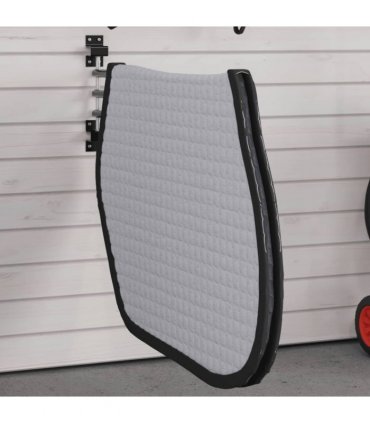 vidaXL Saddle Pad Rack 3 Arms Black Iron