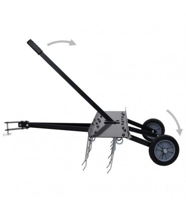 vidaXL Scarifier for Ride-on Mower 100 cm