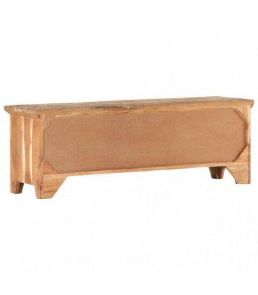 vidaXL TV Cabinet 120x30x40 cm Solid Acacia Wood and Reclaimed Wood