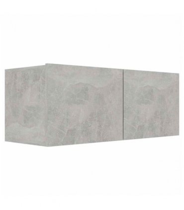 vidaXL TV Cabinet Set | Set of 6 | Concrete Grey | Engineered Wood | Medium