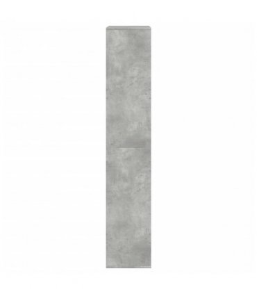 vidaXL Bookcase Concrete Grey 100x33x175 cm Engineered Wood