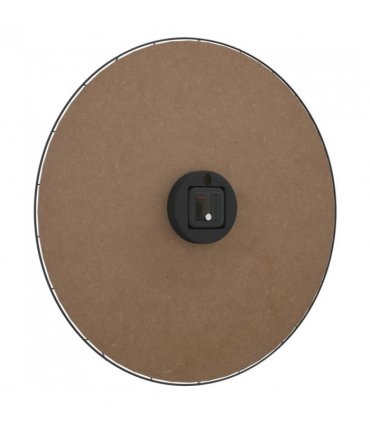 vidaXL Wall Clock Yellow and Black Ø50 cm Engineered Wood