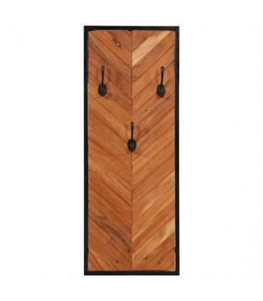vidaXL Coat Racks 2 pcs 35x1x90 cm Solid Wood Acacia